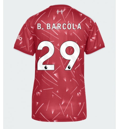 Liverpool Bradley Barcola #29 Domácí Dres pro Dámské 2026-27 Krátký Rukáv Liverpool Bradley Barcola #29 Domácí Dres pro Dámské 2026-27 Krátký Rukáv